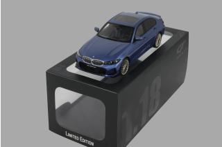 ALPINA B3 GT SALOON BLUE 2024 GT Spirit 1:18 Resinemodell (Türen, Motorhaube... nicht zu öffnen!)